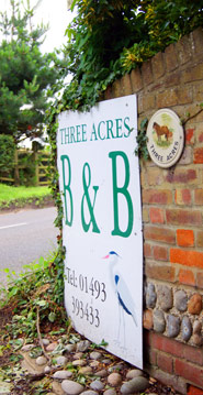 Three Acres B&B Entrance